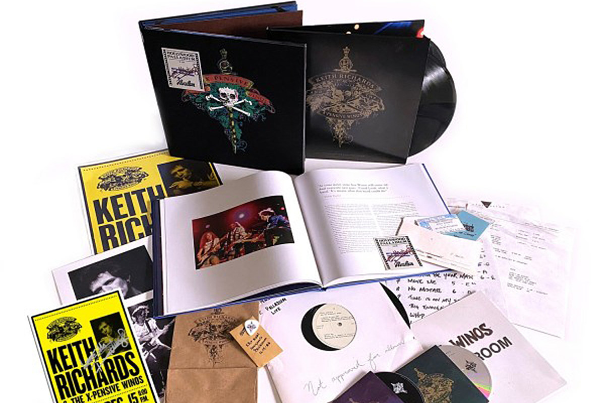 Keith Richards lanzará un box set con the X-Pensive Winos